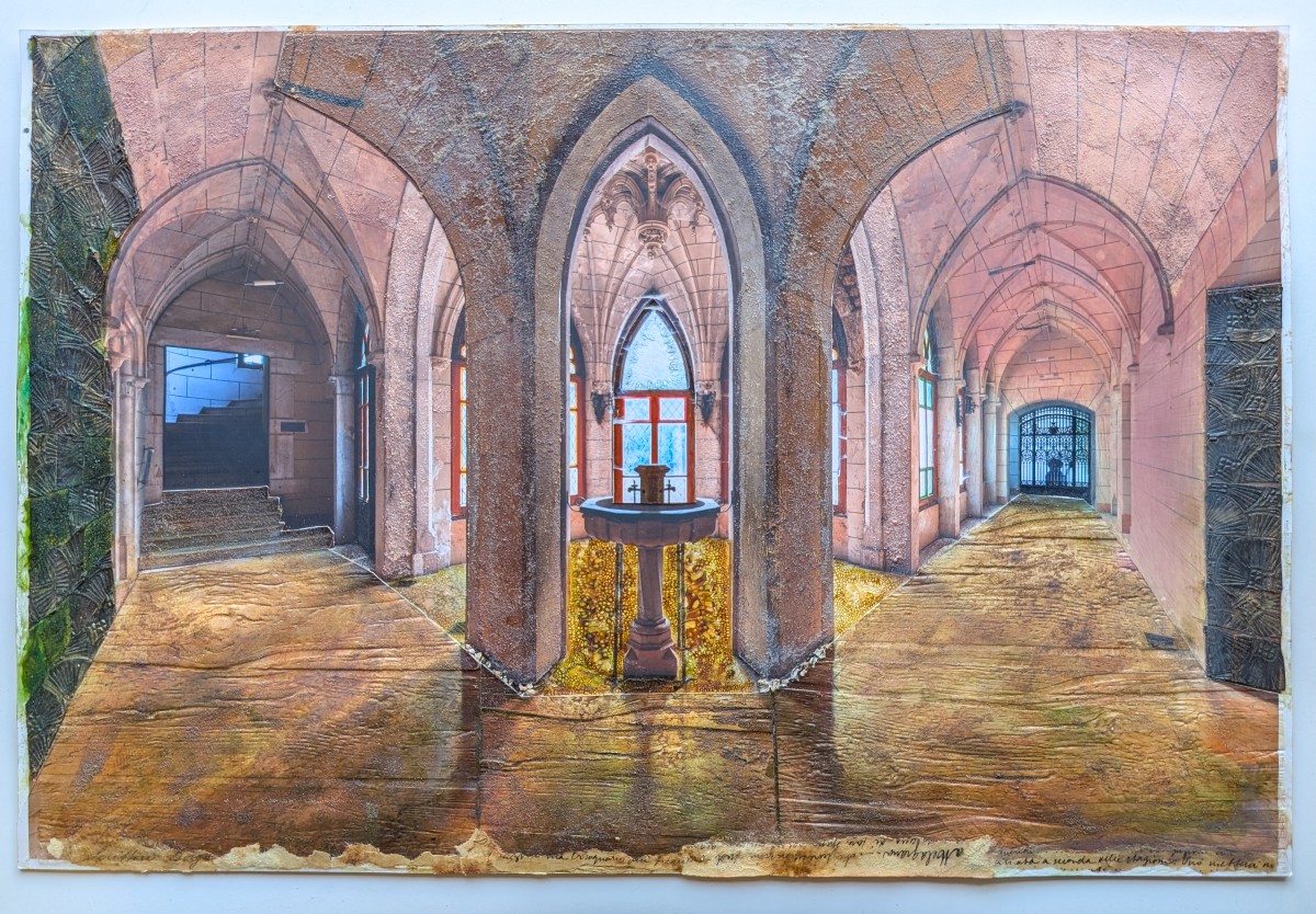 Chateau Cloisters original artwork