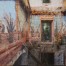 Flower Fresco Villa original artwork